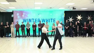 Winter White  2023 - Strictly Open Final Noah Antebi  & Stefanie Tschom