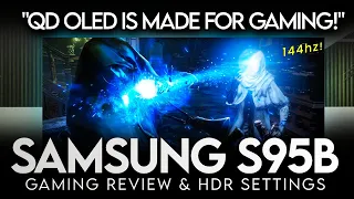 Samsung S95B QD OLED TV Gaming Only Review
