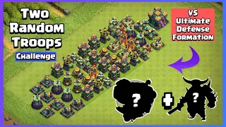 Two Random Troops Challenge | Clash of Clans