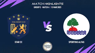 Match 4 - STA vs SAF | Highlights | European Cricket League 2023 | Group E, Day 1 | ECL23 ECL23.060