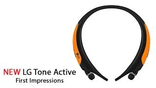 LG Tone Active (HBS-850) - First Impressions​​​ | H2TechVideos​​​