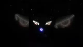 auto ricksha modified lights // bajaj combat