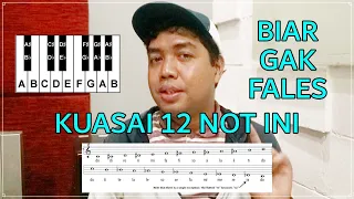 BIAR GAK FALS KUASAI 12 NOT DALAM TANGGA NADA INI #LatihanVokal