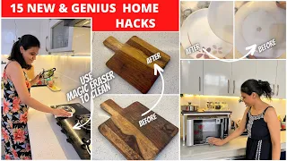 15 *NEW & GENIUS * Home Hacks that ACTUALLY WORK using MAGIC ERASER | Organizopedia