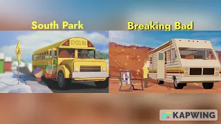 South Park Intro, Breaking Bad Version Comparison