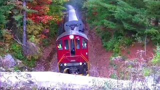 FoliageTrains.Com - Meredith to Plymouth in New Hampshire