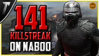 Star Wars Battlefront 2 Kylo Ren 141 Killstreak (Naboo) (Max Level)