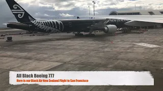 All Black Boeing 777, Air New Zealand