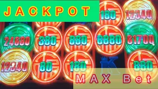 JACKPOT ON $8.80 BET, ENDLESS TREASURE (Rising Fortune) slot machine