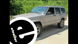 etrailer | Trailer Hitch Installation - 2001 Jeep Cherokee - Curt