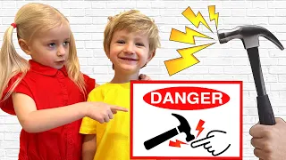 Be Careful Song + more Children's Songs by Katya and Dima