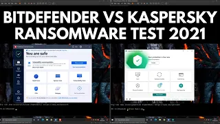 Bitdefender vs Kaspersky: Ransomware Test