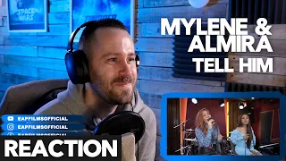 Mylene & Almira - Tell Him (Celine Dion Barbra Streisand) | REACTION