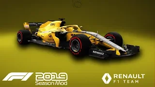 F1 2019 Renault Livery | Daniel Ricciardo Gameplay