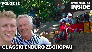 Werkeholics Inside:  Bert und Davide beim Classic Enduro in Zschopau - Folge 13
