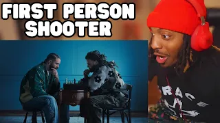 RONALDO VS MESSI!  | Drake - First Person Shooter ft. J Cole (REACTION!!!)