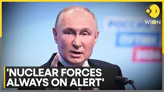 Putin says Russia's nuclear forces are 'always' on alert in Victory Day speech | Latest News | WION