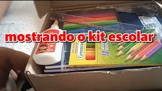 KIT ESCOLAR DO GOVERNO