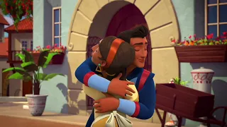 Elena of Avalor | Gabe and his parents | Compilation