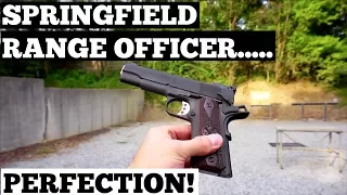 Springfield 1911 Range Officer 9mm (First Impressions)!!!