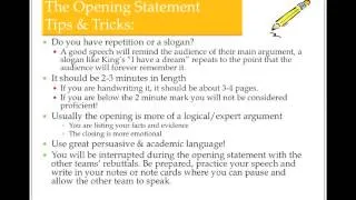 How to Write an Opening & Closing Statement 7.2