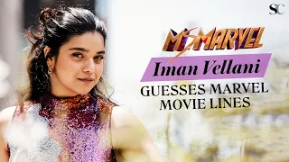 Ms. Marvel Star Iman Vellani Guesses Famous Marvel Movie Lines | Thor, Dr. Strange & Wandavision