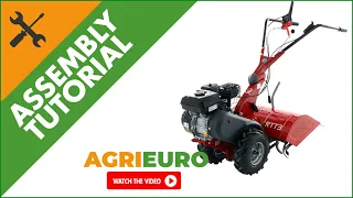 Eurosystems RTT 3 Self-propelled Petrol Two Wheel Tractor - B&S CR950 Engine - Assembly tutorial