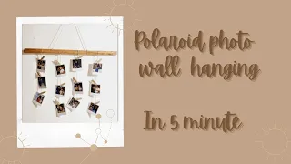 Polaroid Photo Wall Decor / Wall Decor / Polaroid photos #shorts
