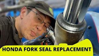 Honda Shadow Fork Seal Replacement Making Every Mistake You Can. It's a 98 VT1100C