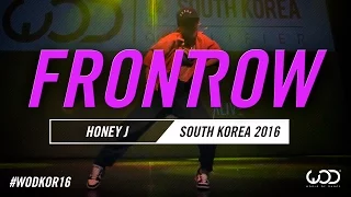 HONEY J | FrontRow | World of Dance South Korea Qualifier 2016 | #WODKOR16