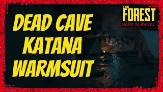 EXPLORING CAVE 1 A.K.A DEAD CAVE | The Forest - Episode 3: Hard Survival Mode