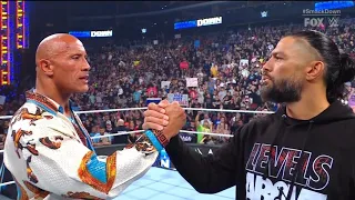 The Rock & Roman Reigns Challenge Cody Rhodes & Seth Rollins For WrestleMania 40 Night 1