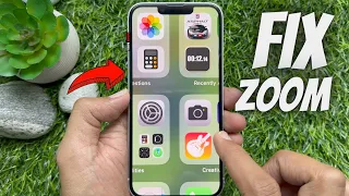 How to Fix iPhone Stuck in Zoom Mode (2022) | How to unzoom iPhone Screen