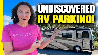 How To Find FREE & Unconventional Overnight RV Parking PLUS Our Favorite Picks!