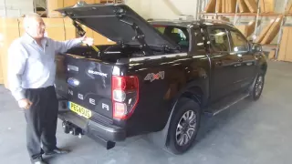 Ford Ranger Wildtrak Top Up Cover Tonneau Lid - Pegasus 4x4