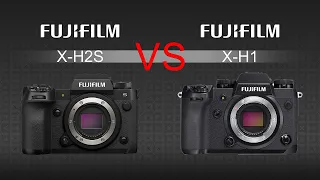 Comparison Fujifilm X-H2S VS Fujifilm X-H1