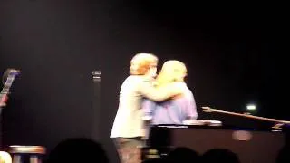 Josh Groban sings the Prayer with a fan in Manchester, NH