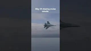 Mig-29 chasing cruise missile 😅