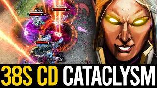 38S CD CATACLYSM!! EPIC INVOKER OCTARINE CORE + SPELL PRISM | Dota 2 Invoker