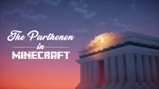 I Built The Parthenon in Minecraft | Build Timelapse