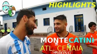 MONTECATINI - ATL.  CENAIA: Gli highlights della partita