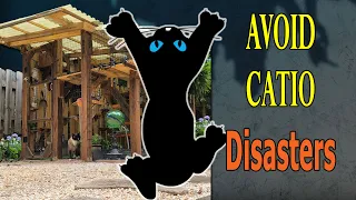 DIY Cat Enclosure: avoid DISASTERS ❌ - Don't miss these.