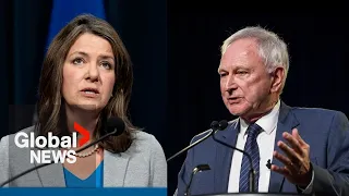 Carbon tax hike: Premiers Danielle Smith, Blaine Higgs pressed on alternative climate plan