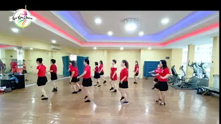 Aka. 舞 女 Wu Nv || Line dance || Demo by HCM Lusi LD