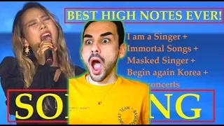 Sohyang 소향 - Best high Notes EVER!!! | Reaction