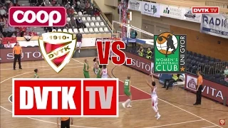 Aluinvent DVTK  - Győr | 71-58 | 2016. március 03. | DVTK TV