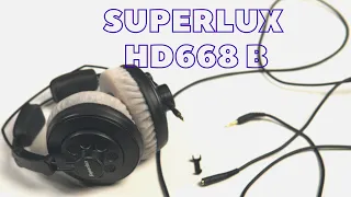 Как мониторить звук дешево? Обзор Superlux HD668B