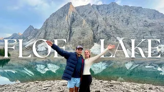 LET'S GO BACKPACKING // The Incredible FLOE LAKE Hike and Campground in Kootenay National Park ⛰️