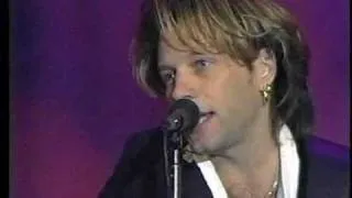 Bon Jovi Livin On A Prayer acoustic Stockholm Sweden 1992