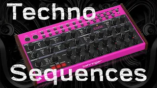 Behringer EDGE makes Insane Techno Sequences